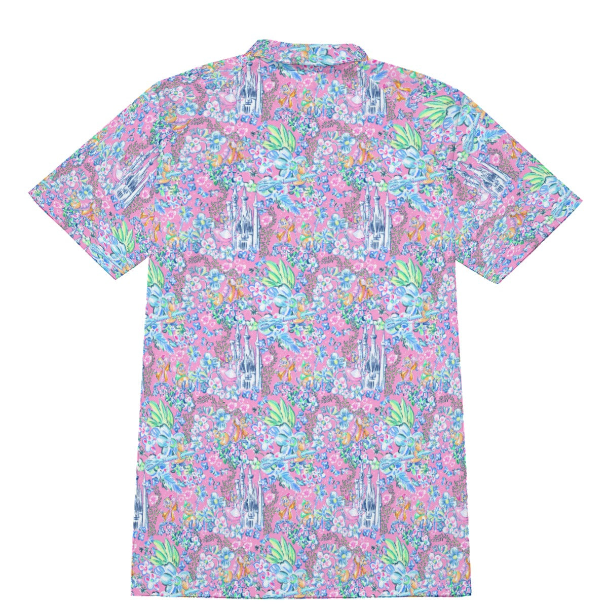 Bright Tropical Dreams - Enchanted Squeaky Helpers - Men's Polo Shirt