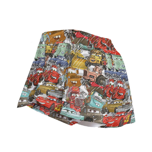 Racing Legends Sketch - Women's Flowy Pocket Shorts