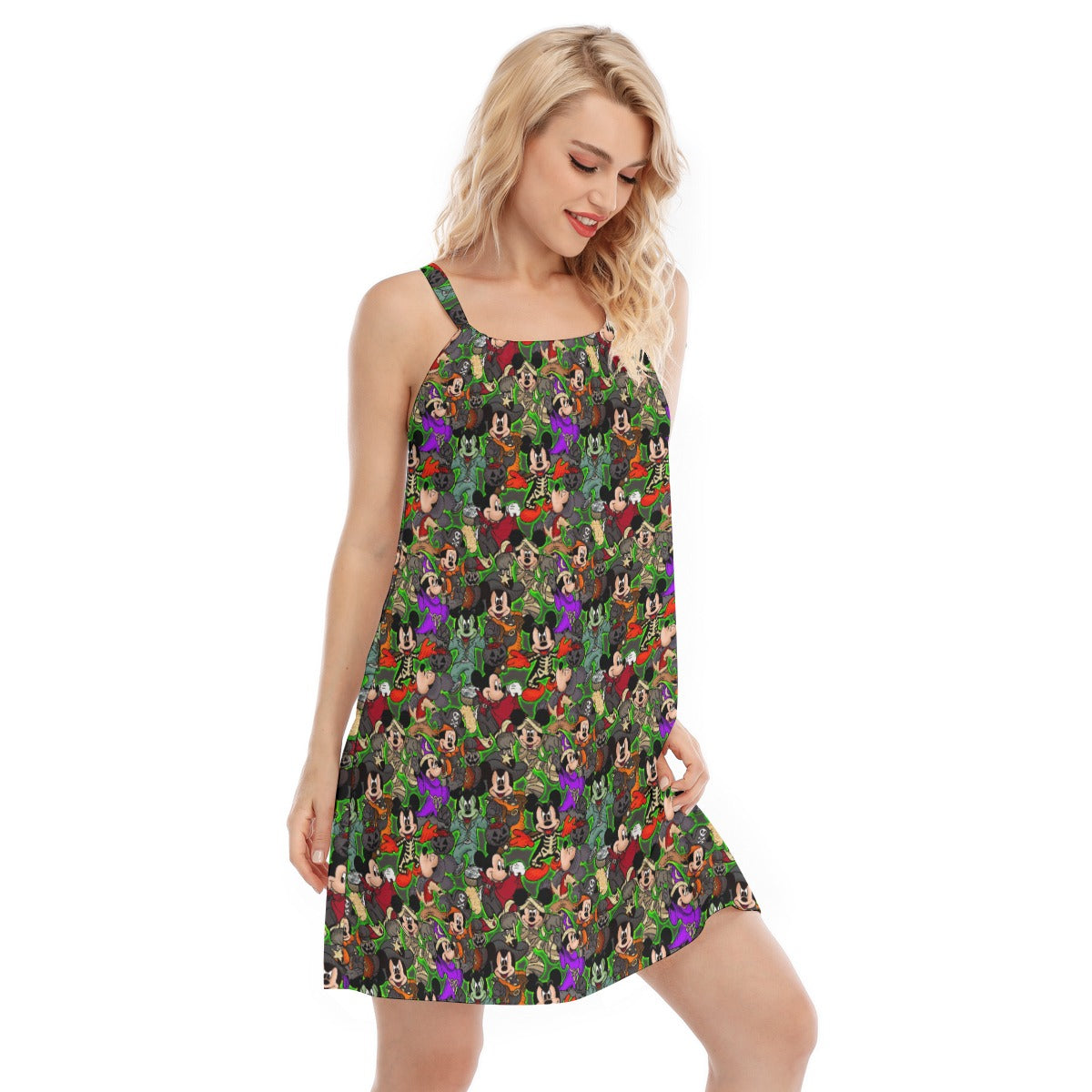 Halloween Costume Mashup - Women’s Adjustable Sundress