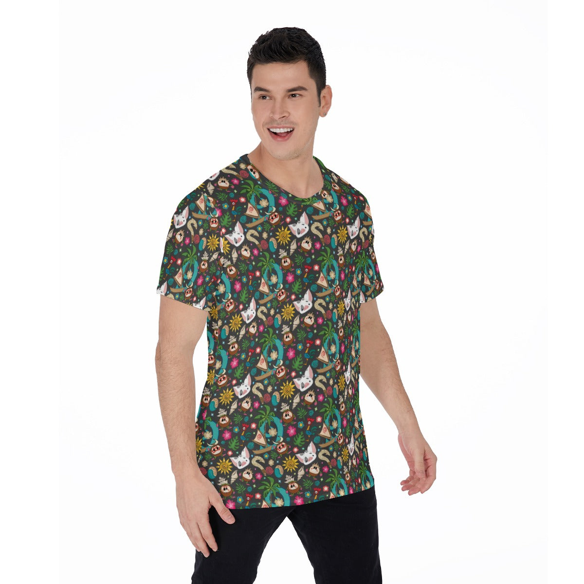 Polynesian Princess Icons - Men's Short Sleeve T-Shirt