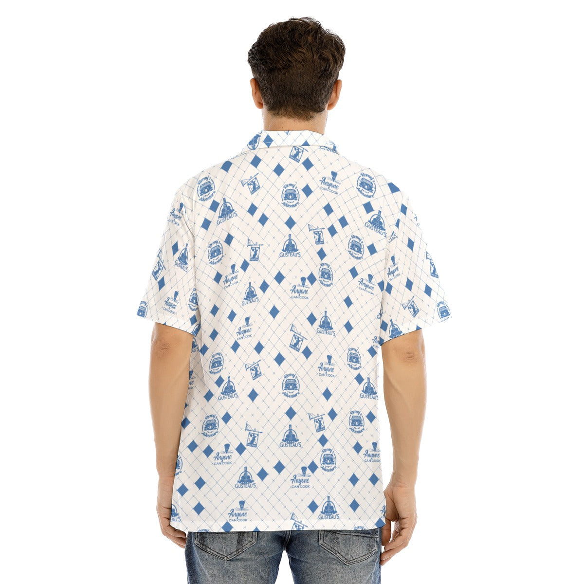 Chez Little Chef - Men's Hawaiian Button Up Shirt