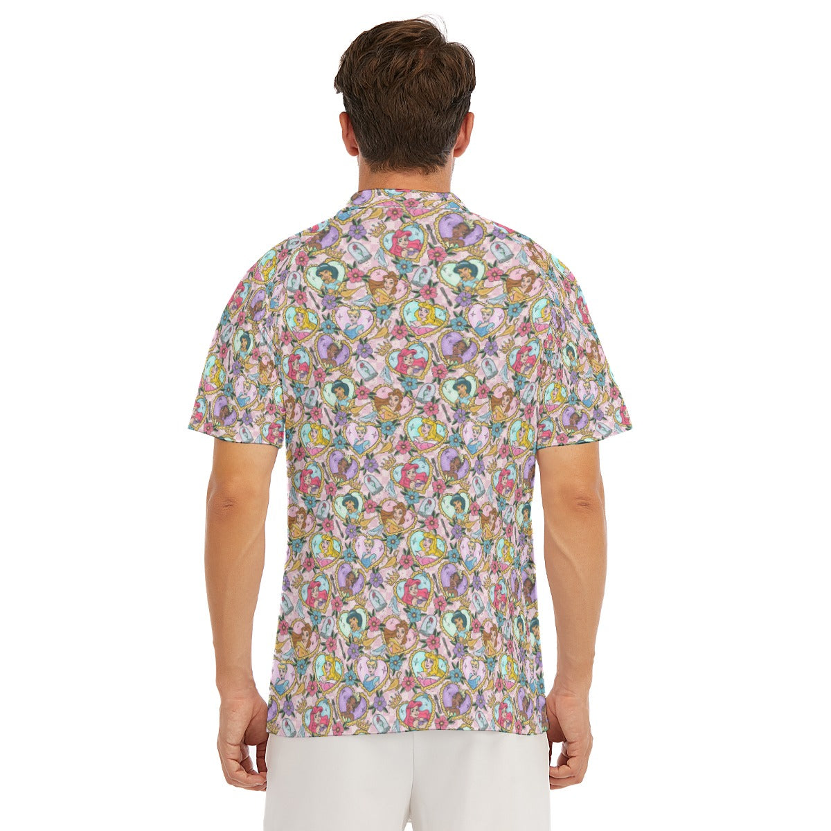 Tattoo Hearts Royal Icons - Men's Polo Shirt