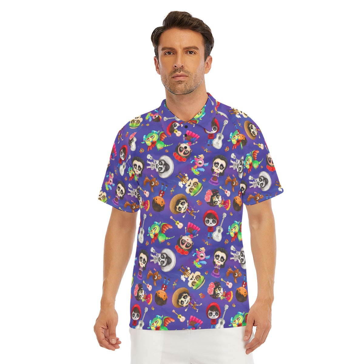 Poco Loco Día de Muertos - Men's Polo Shirt