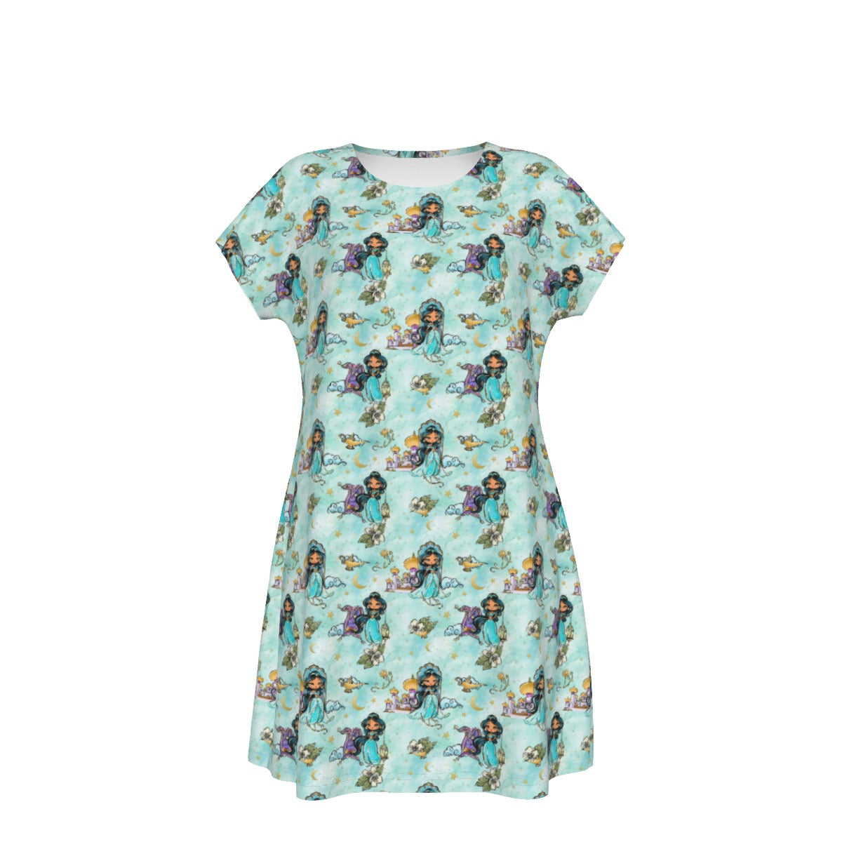 Whimsical Desert Princess - Women's T-Shirt Dress