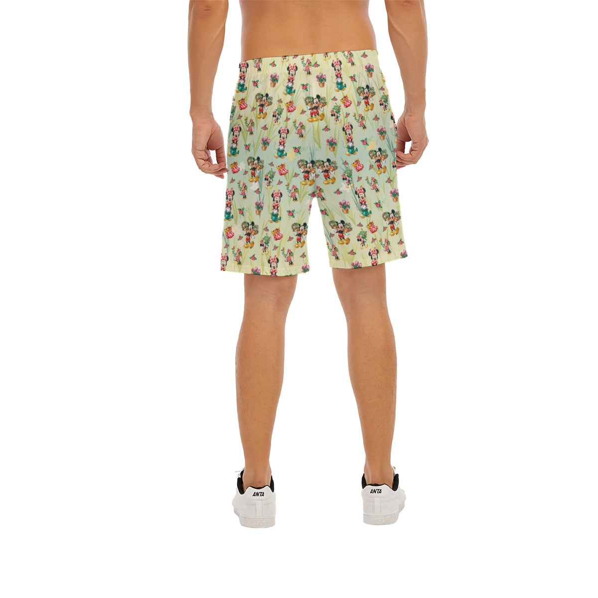Garden Mouse Helpers at Work - Men’s Pocket Beach Shorts