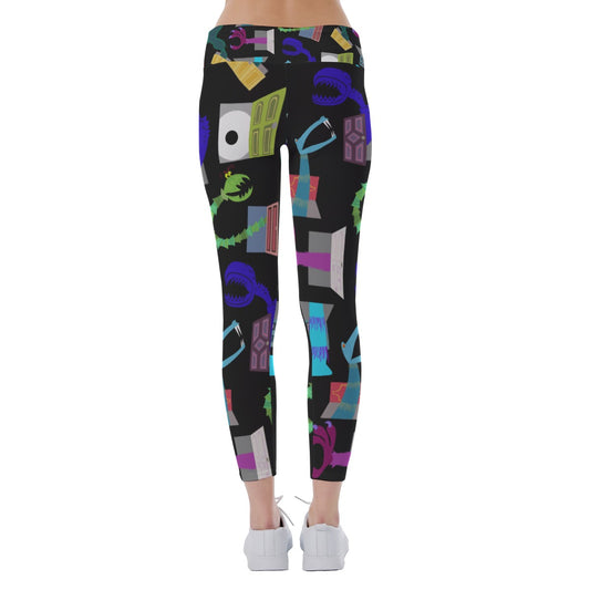 Monsters in Closets - Women's Yoga Leggings