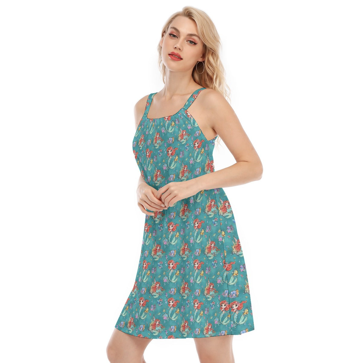 Whimsical Ocean Princess - Women’s Adjustable Sundress