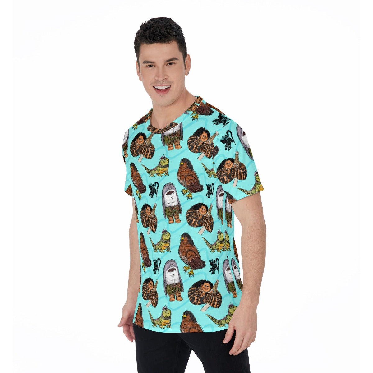 Shapeshifting Island Hero - Men's Short Sleeve T-Shirt