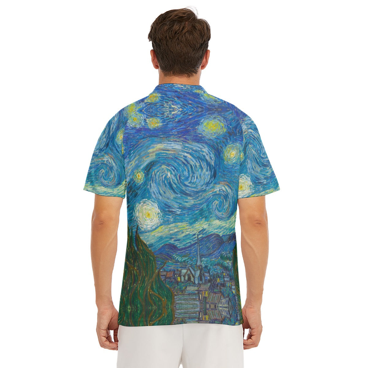 Van Gogh Starry Night - Men's Polo Shirt