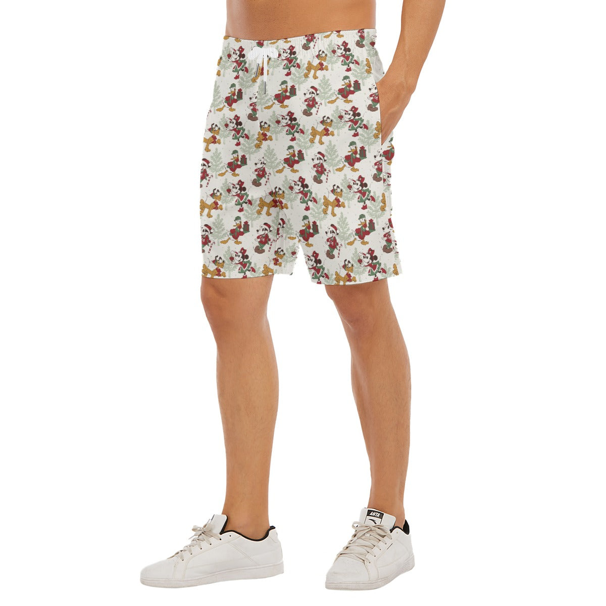 Classic Cartoon Crew Tinsel Trade - Men’s Pocket Beach Shorts