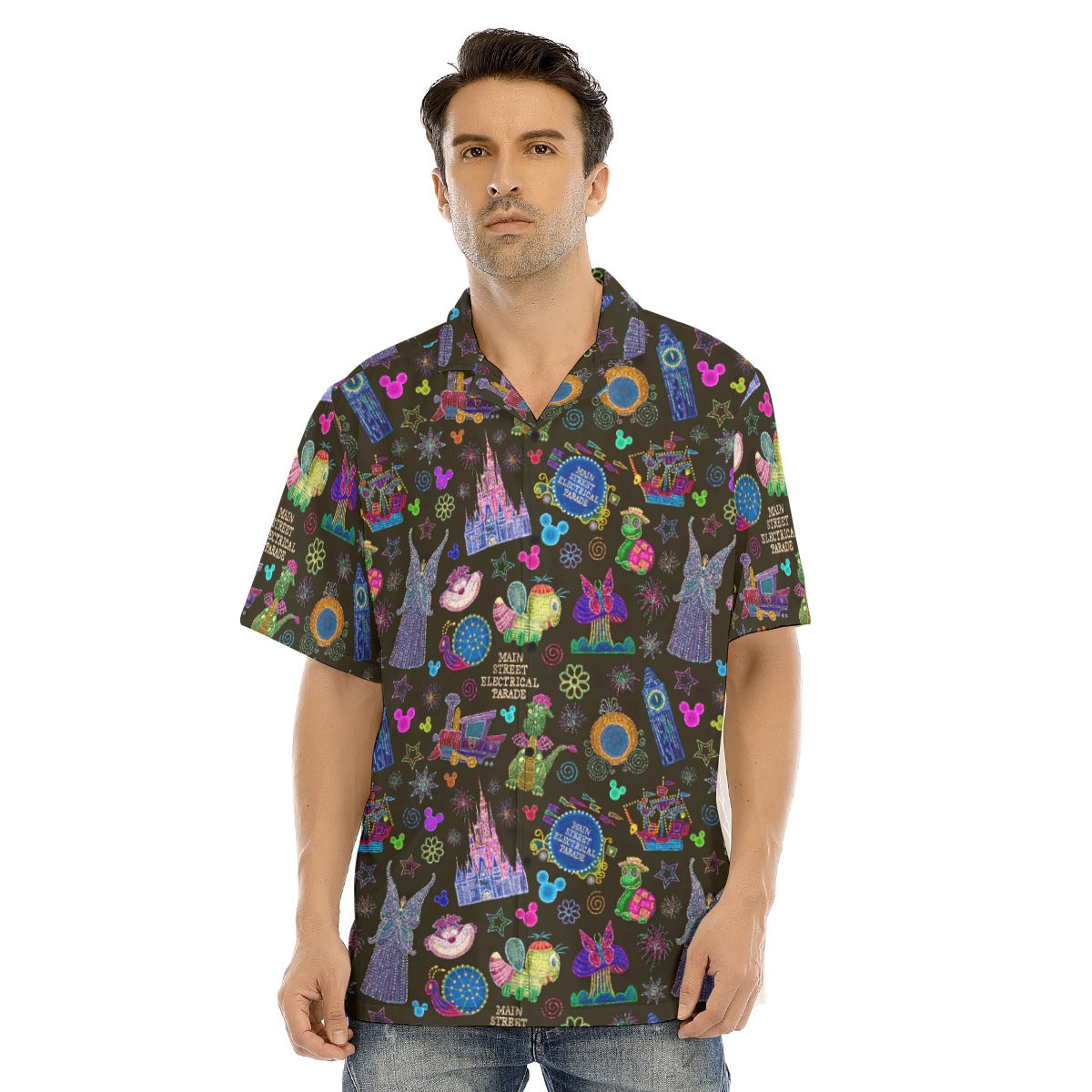 Main Street Electrical Parade - Men's Hawaiian Button Up Shirt
