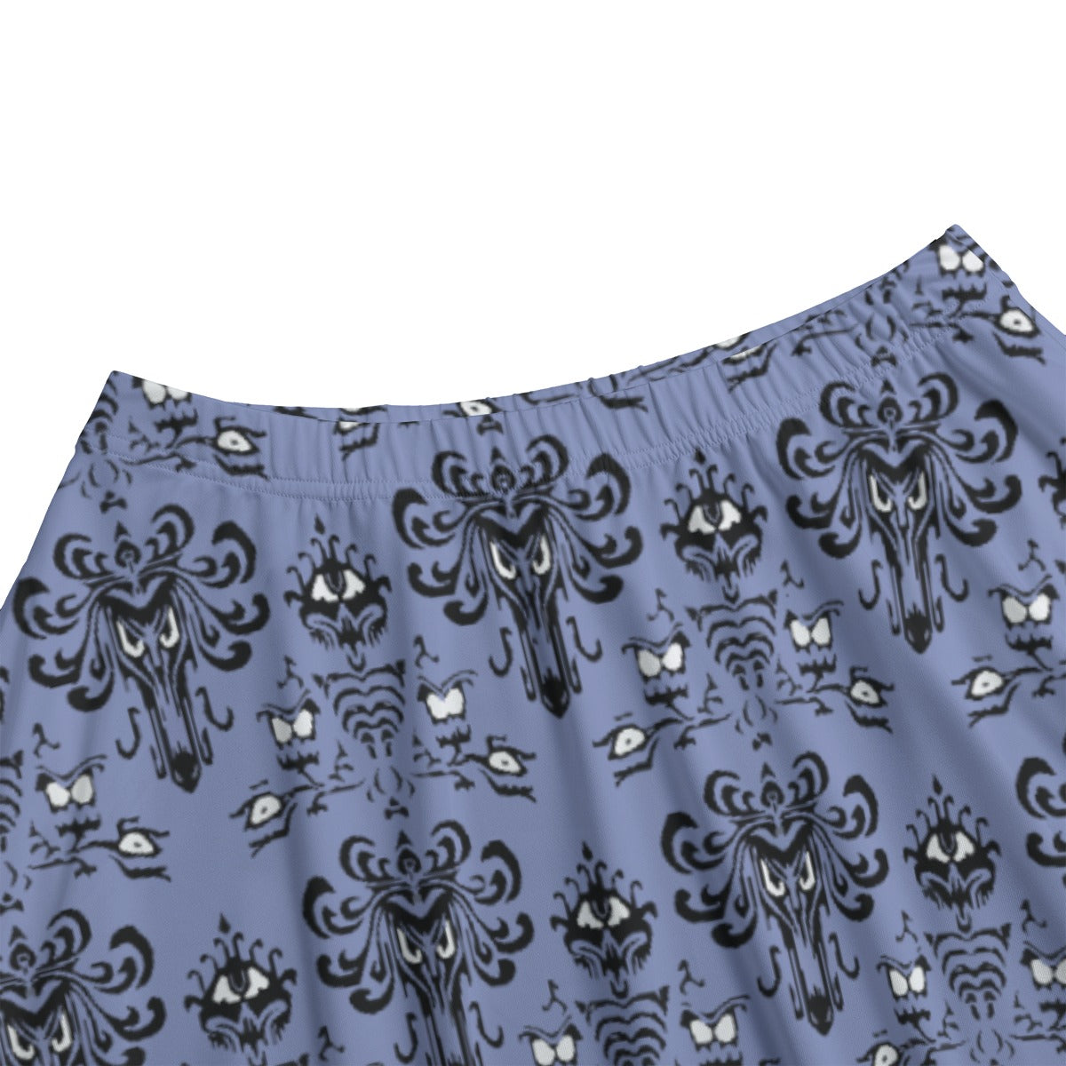 Spooky Mansion Wallpaper- Women’s Pocket Midi Skirt