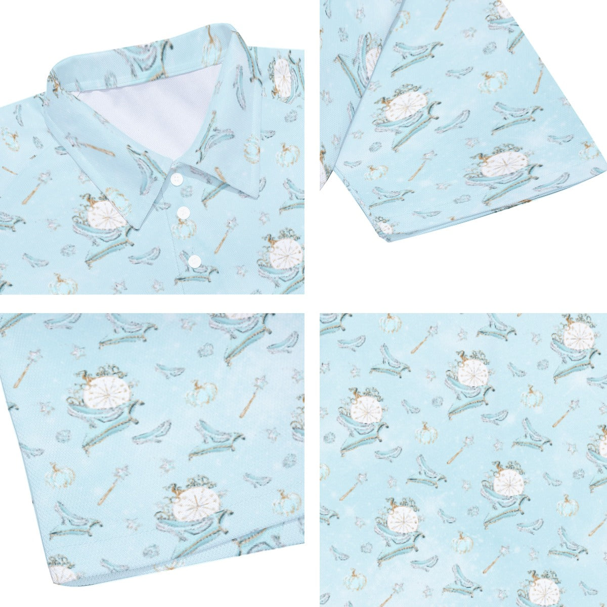 Enchanted Glass Slipper - Men's Polo Shirt
