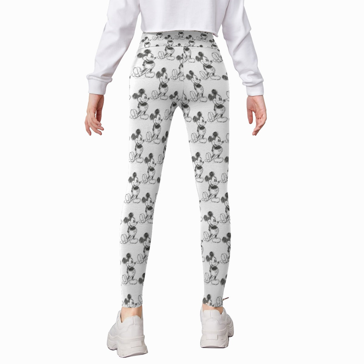 Sketch of Classic Mouse - Kid's Leggings