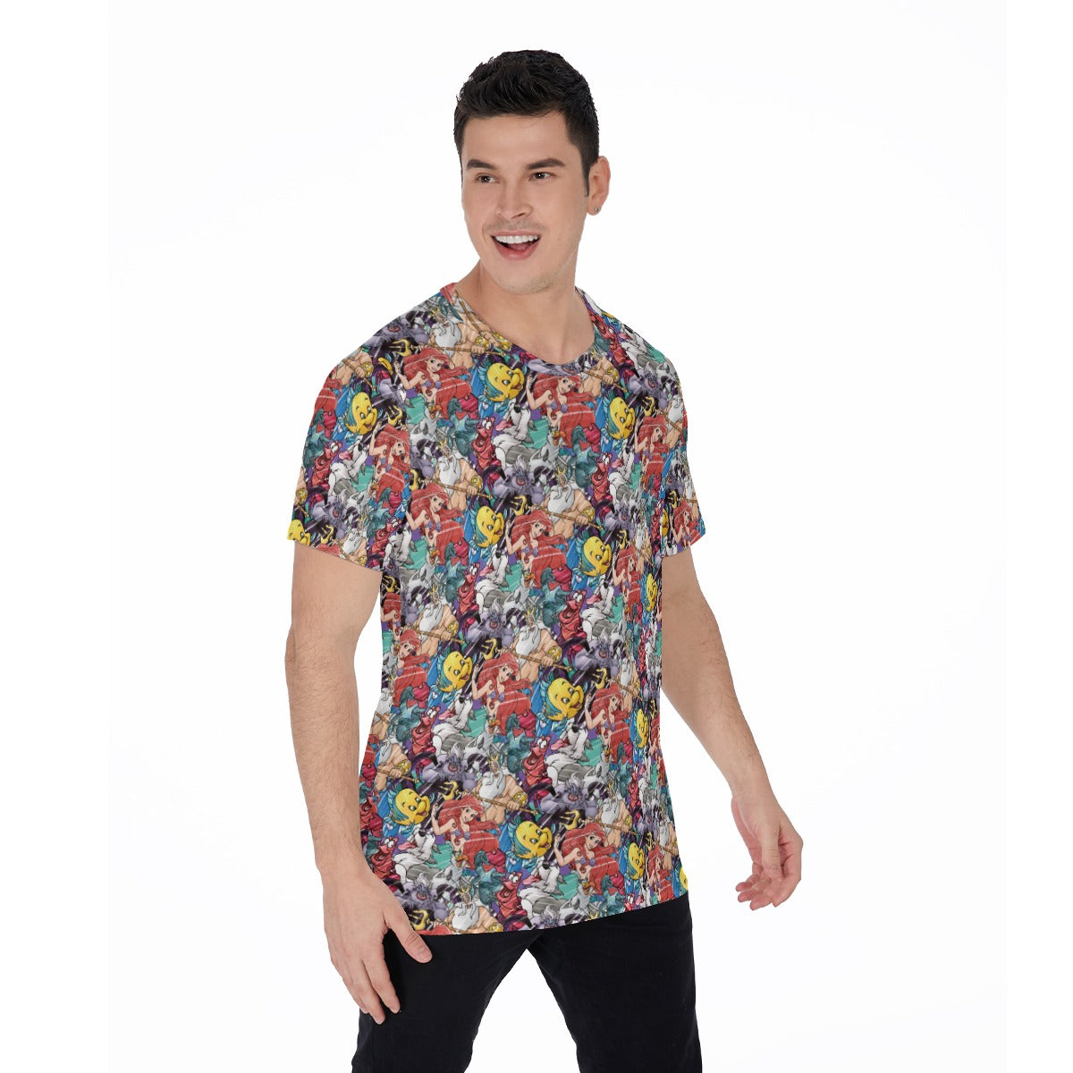Undersea Crew Sketch - Men's Short Sleeve T-Shirt