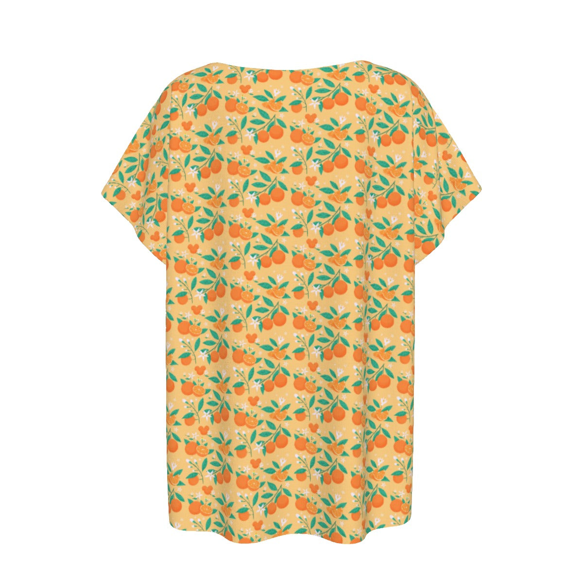 Hidden Citrus Delight - Women’s Relaxed Fit Scoop Tee