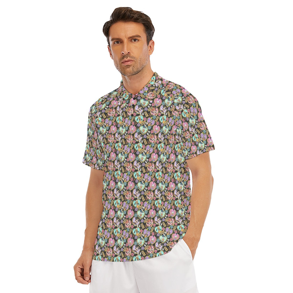 Tattoo Hearts Classic Crew - Men's Polo Shirt