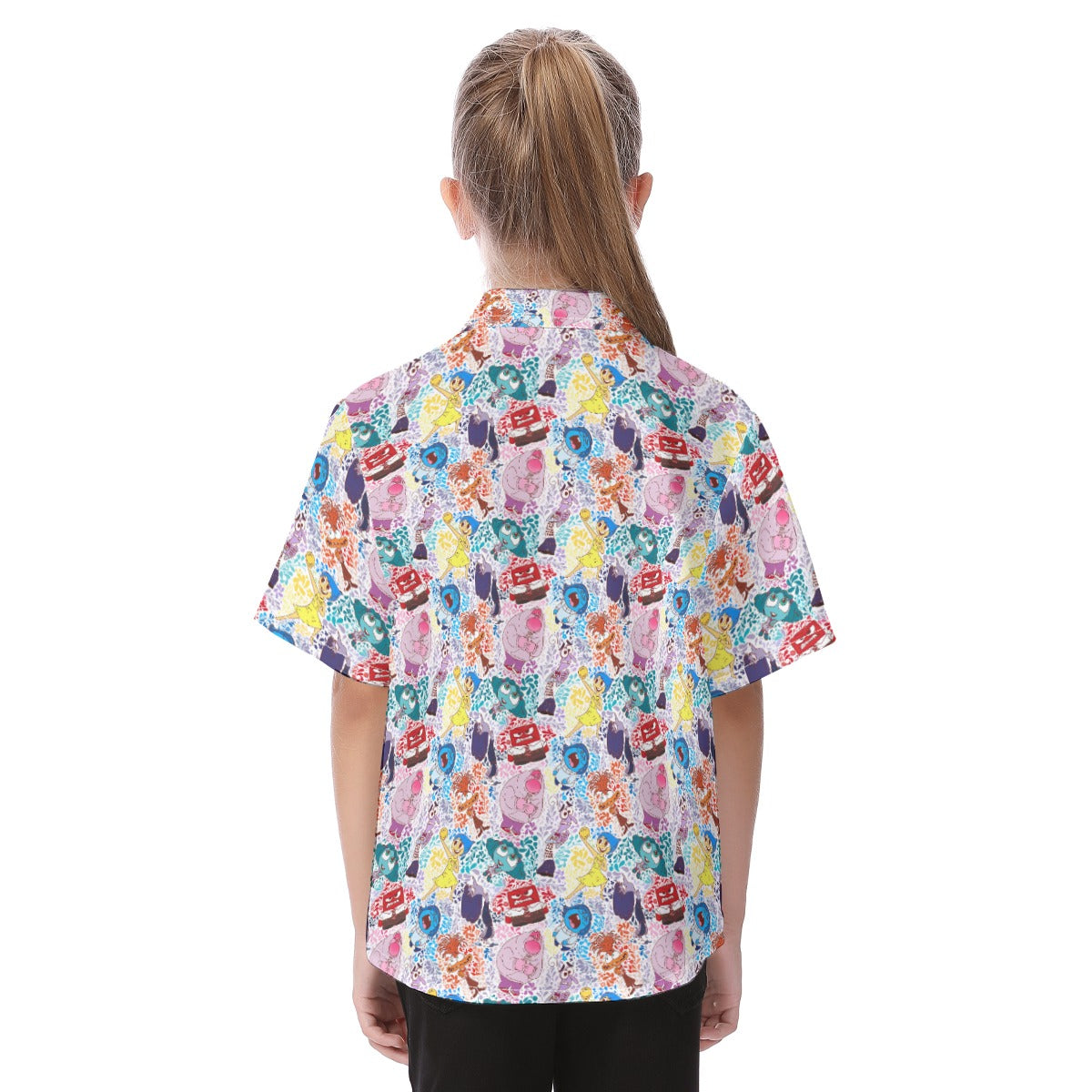 Floral Emotions - Kid's Hawaiian Button Up Shirt
