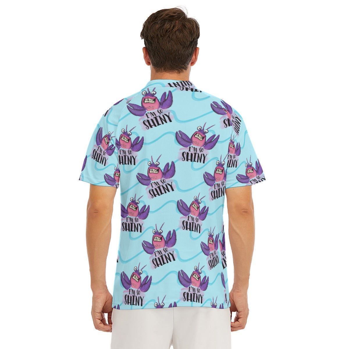 Shiny Deep-Sea Villain - Men's Polo Shirt