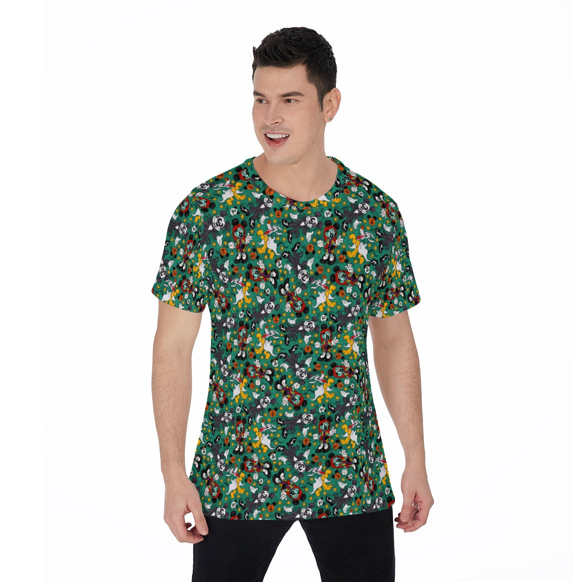Beloved Couple as Spooky Pair - Men's Short Sleeve T-Shirt
