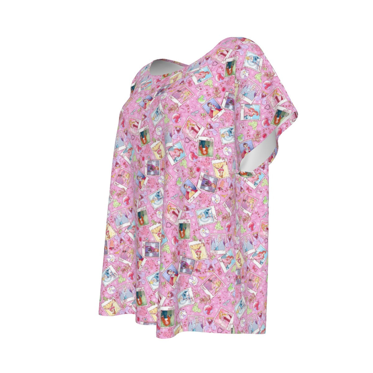Holiday Winter Princess Christmas Snapshots - Women’s Relaxed Fit Scoop Tee
