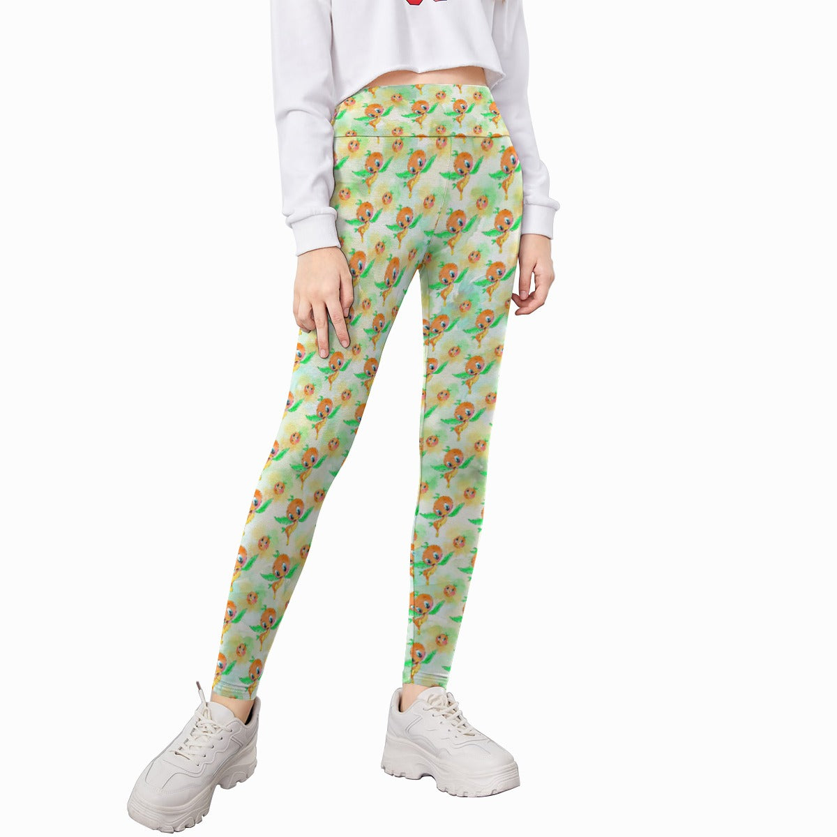 Sunny Citrus Thoughts - Kid's Leggings