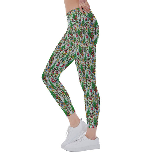 Mouse Friends Christmas Decorationsions - Women's Yoga Leggings