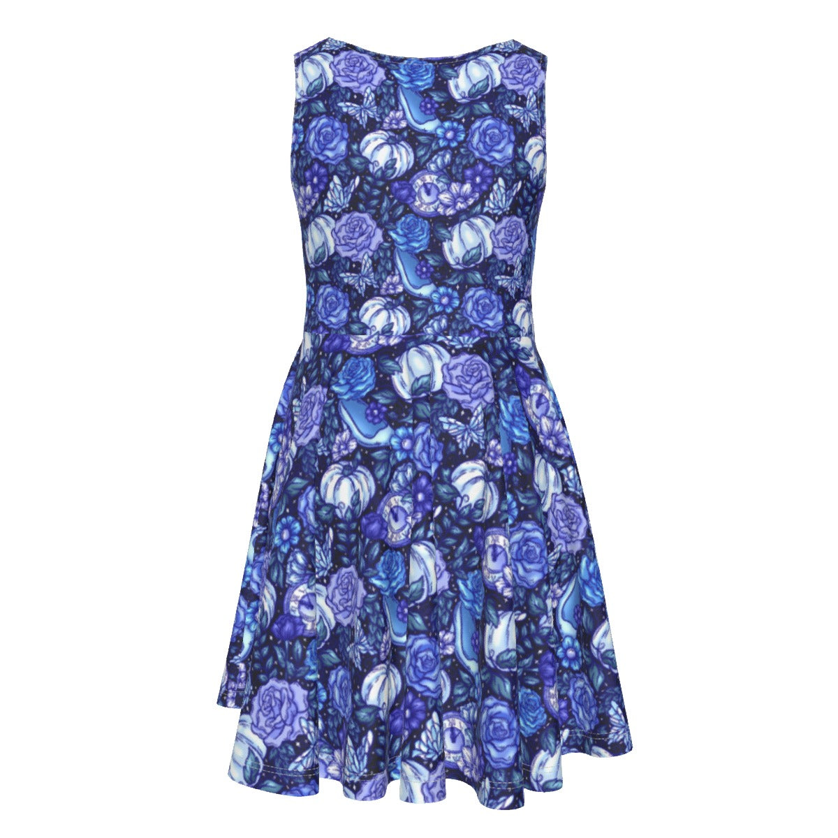 Fairytale Florals – Royal Ball - Kid's Sleeveless Skater Dress