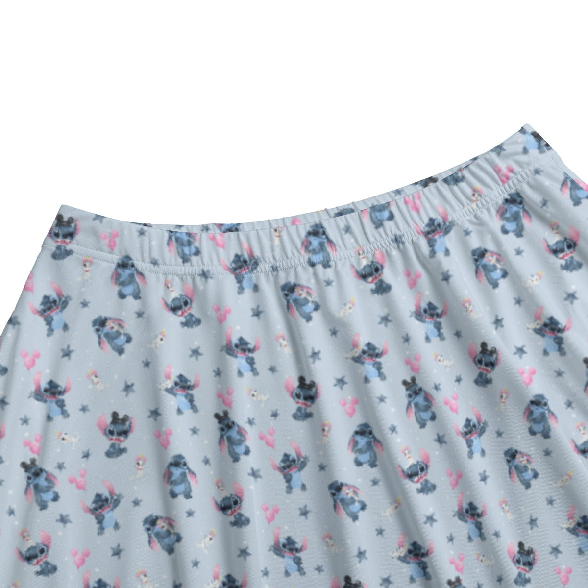 Happy Blue Alien - Women’s Pocket Midi Skirt