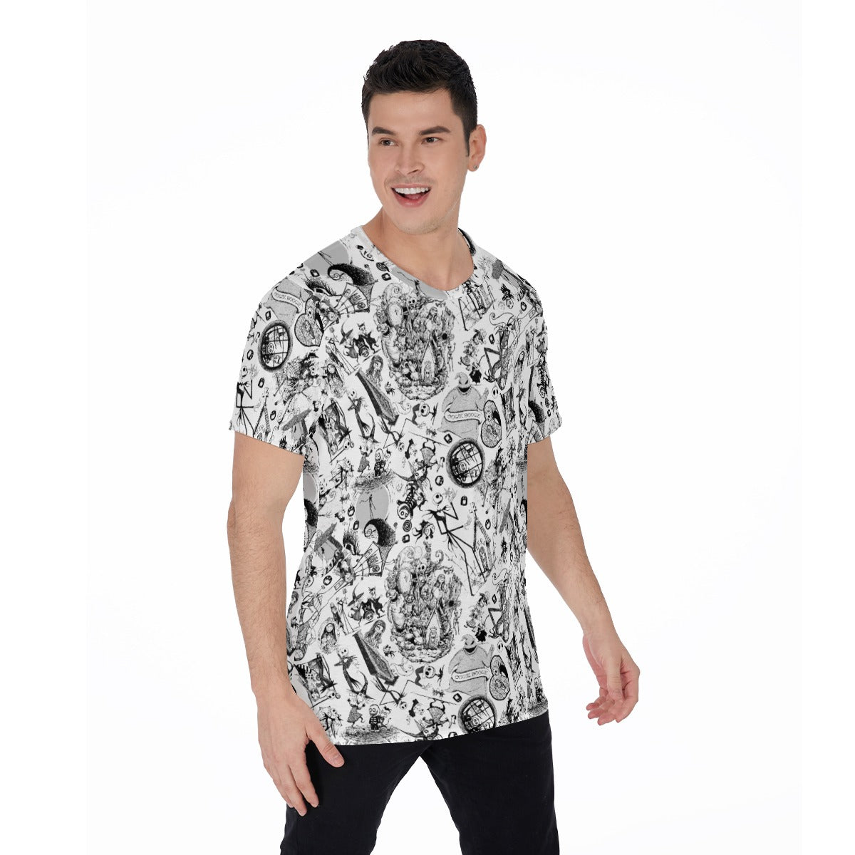 Nightmare Halloween Sketches - Men's Short Sleeve T-Shirt