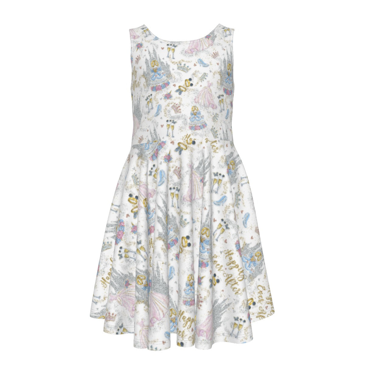 Happily Ever After Weddings - Kid's Sleeveless Skater Dress