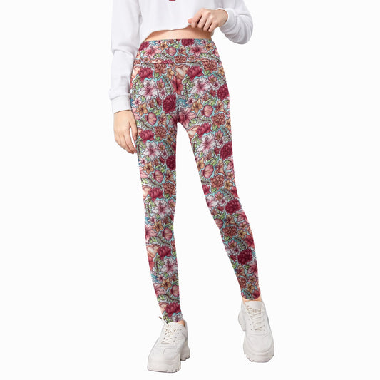 Fairytale Florals – Island Princess - Kid's Leggings