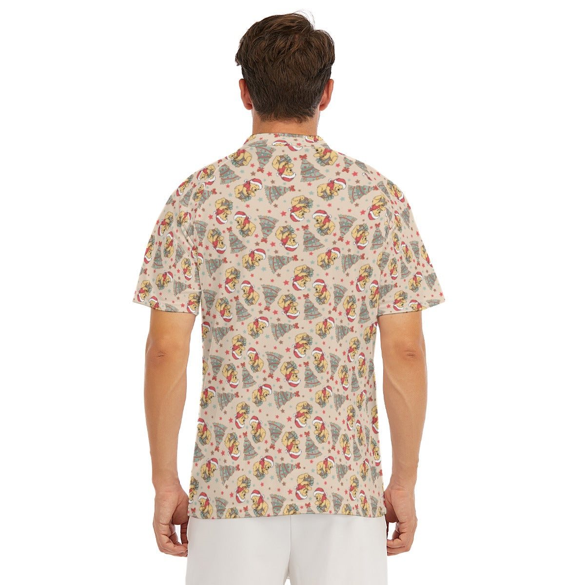 Cozy Bear Holiday Cheer - Men's Polo Shirt