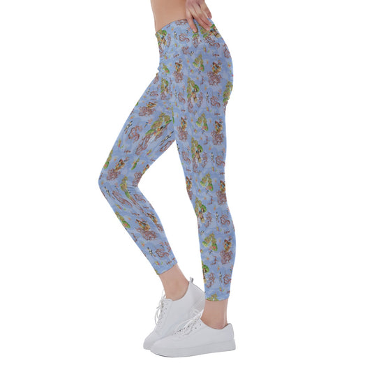 Briar Patch Splash - Women's Yoga Leggings