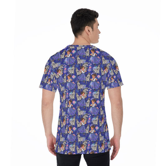 Whimsical Strong Heroine - Men's Short Sleeve T-Shirt