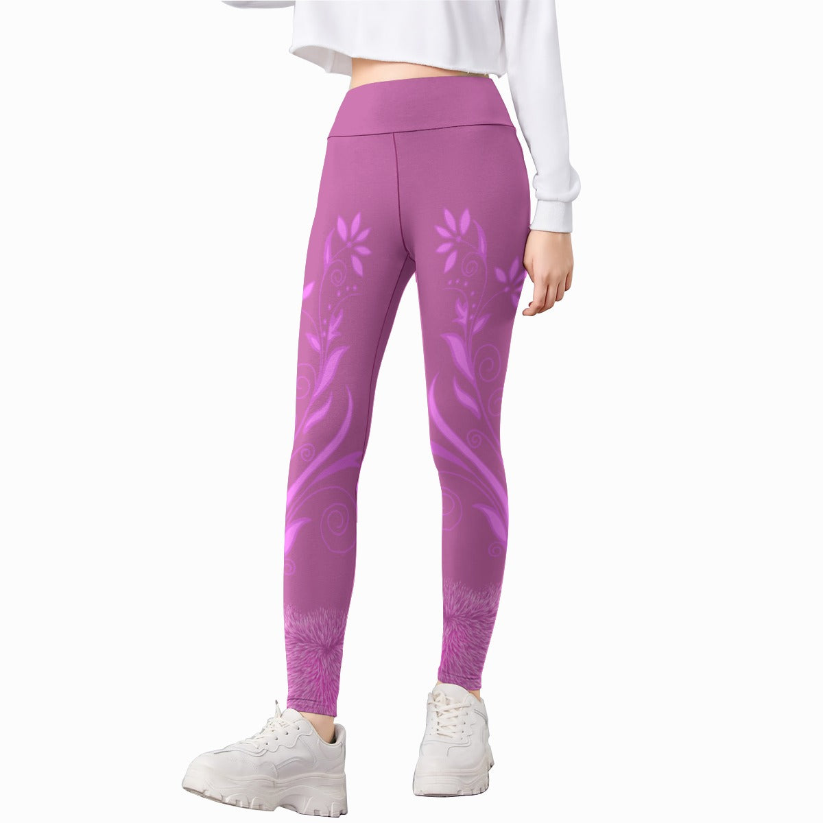 Candy Racer Leggings: Snowanna Rainbeau - Kid's Leggings
