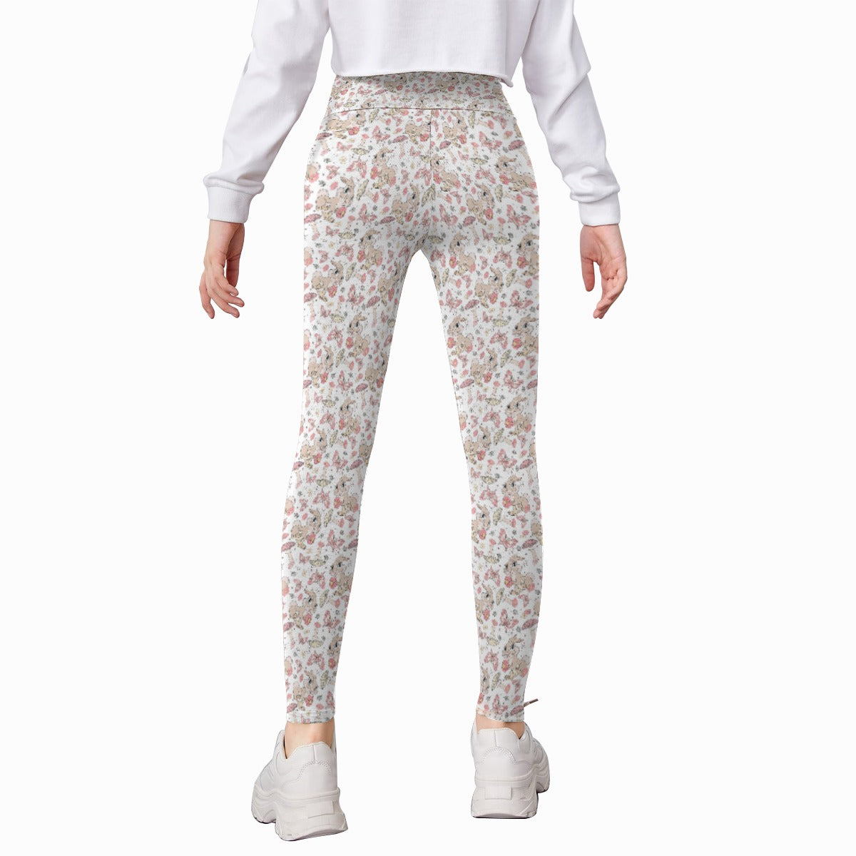 Woodland Bunny Cottagecore - Kid's Leggings