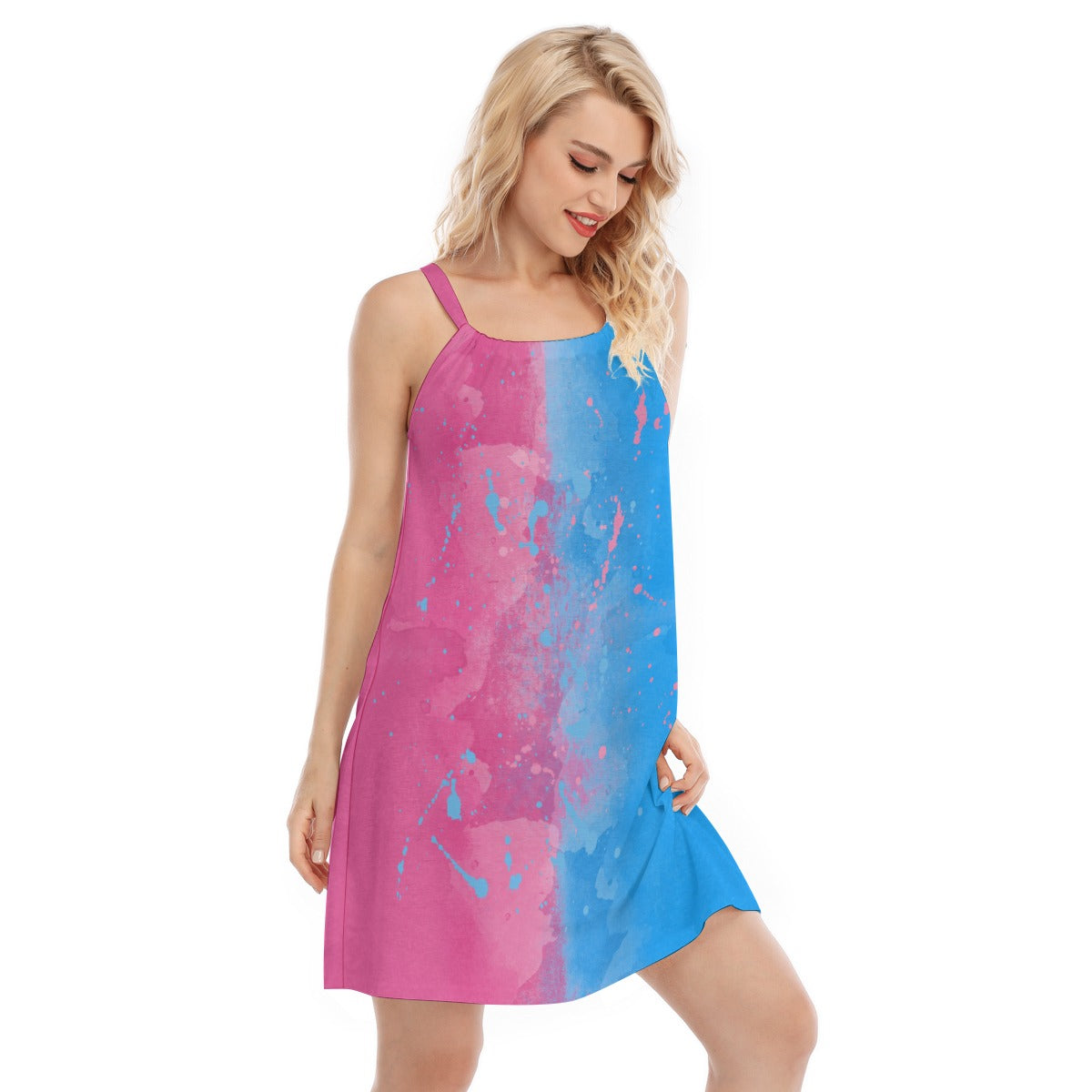 Pink or Blue Fairytale Dress - Women’s Adjustable Sundress