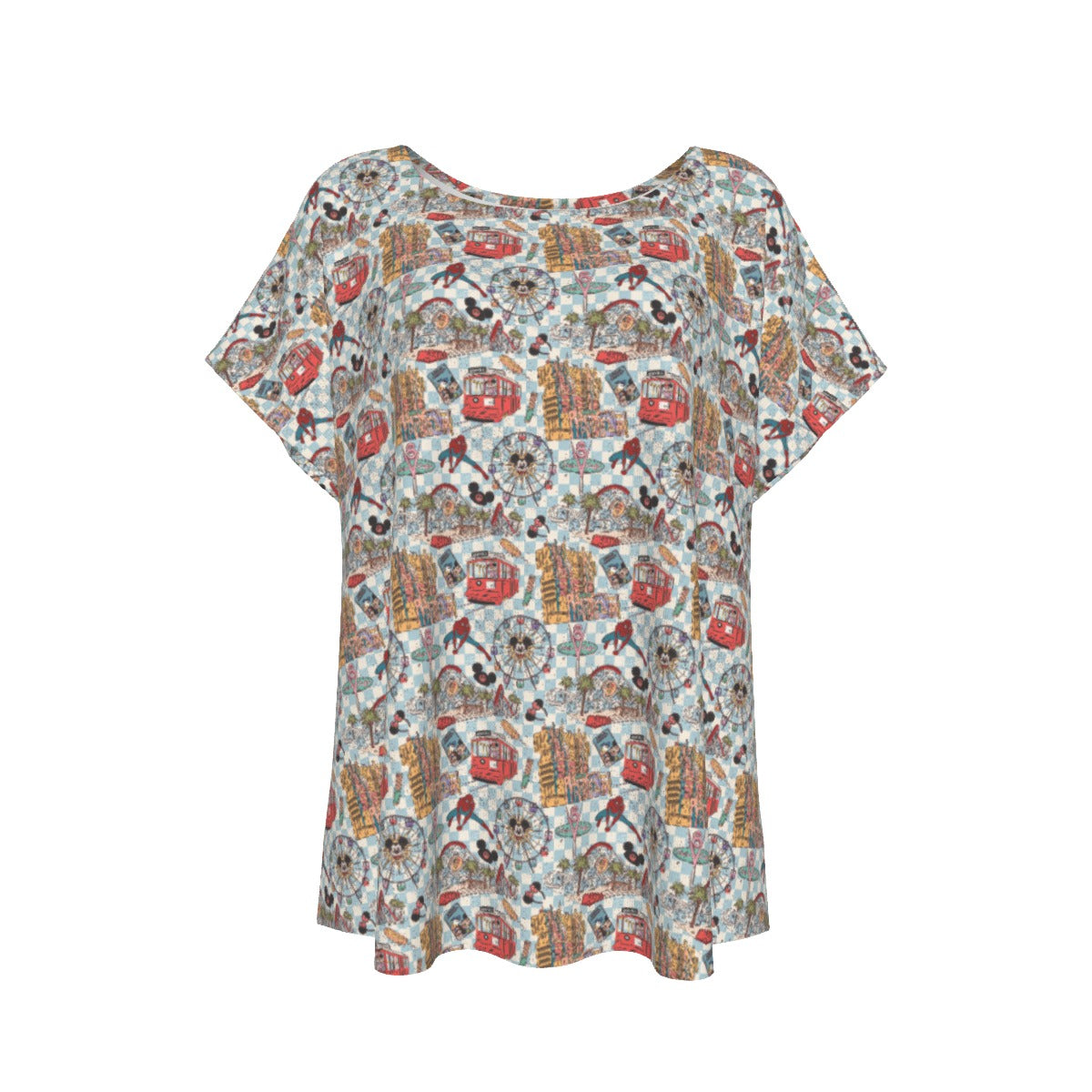 Revamped DCA - Women’s Relaxed Fit Scoop Tee