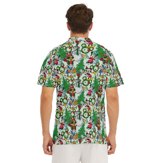 Mouse Friends Christmas Decorations - Men's Polo Shirt