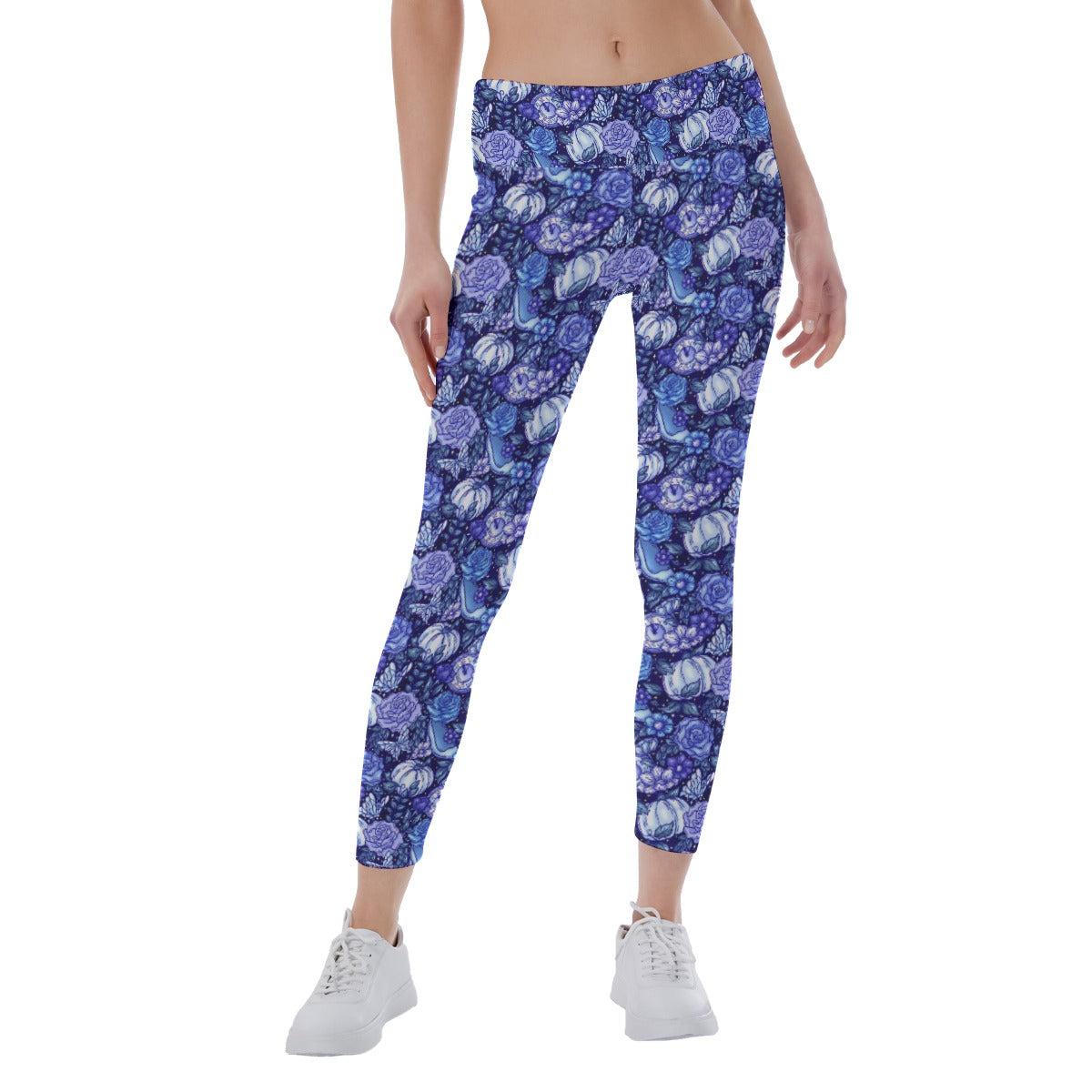 Fairytale Florals – Royal Ball - Women's Yoga Leggings