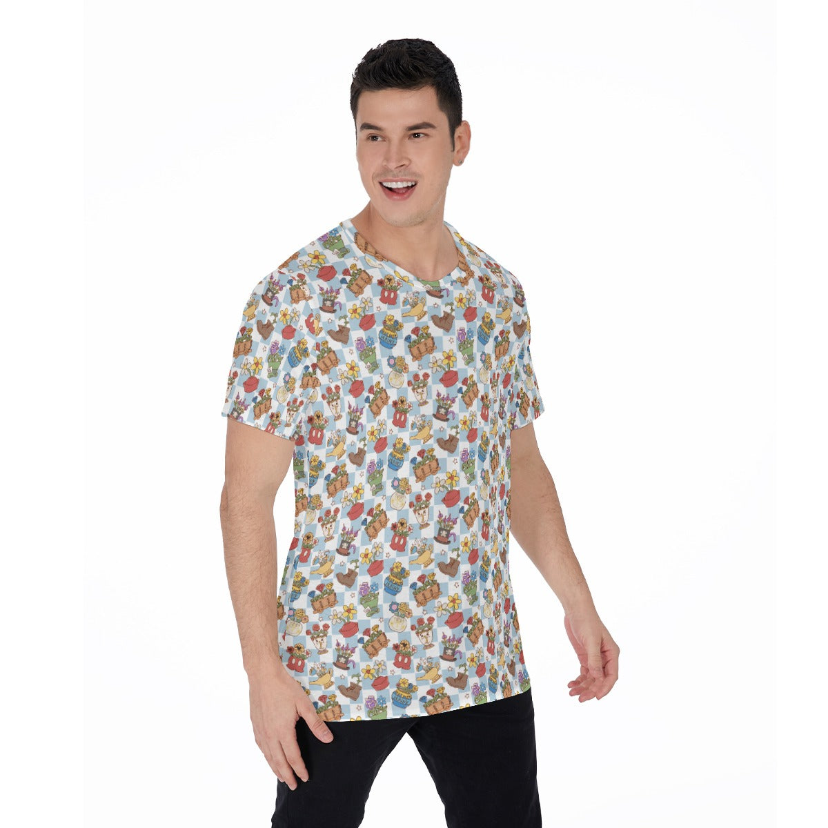 Flourishing Fairytale Pots - Men's Short Sleeve T-Shirt