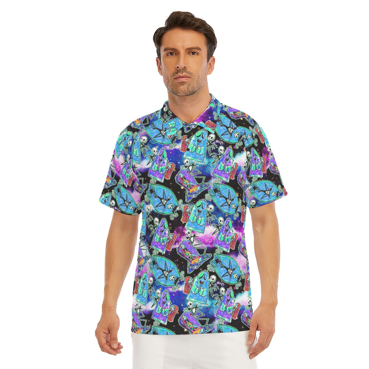Haunting Romance Sketch - Men's Polo Shirt