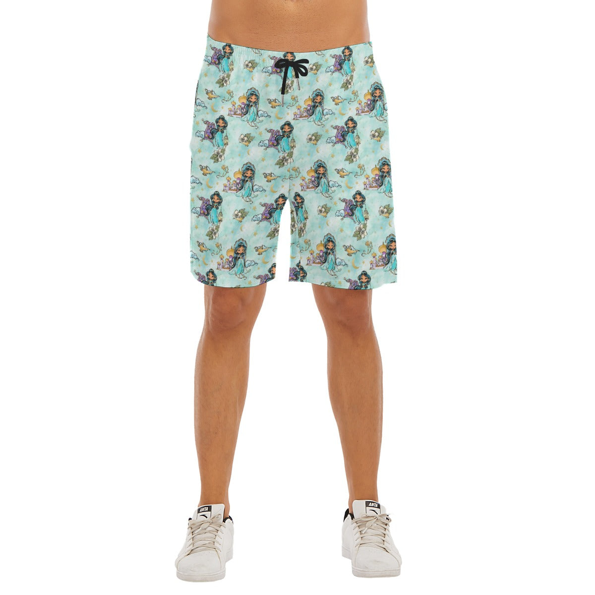 Whimsical Desert Princess - Men’s Pocket Beach Shorts
