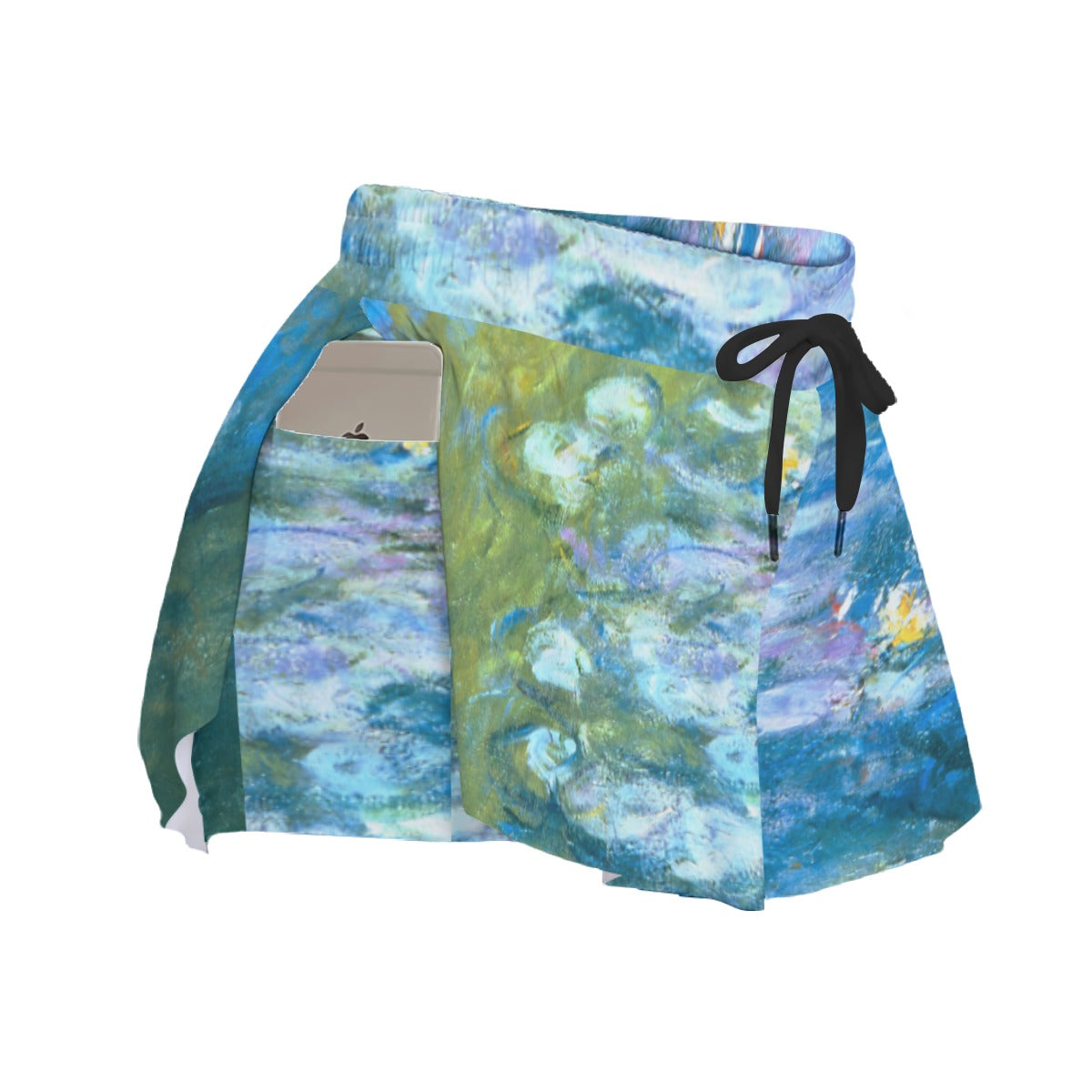 Monet Water Lillies - Women's Flowy Pocket Shorts