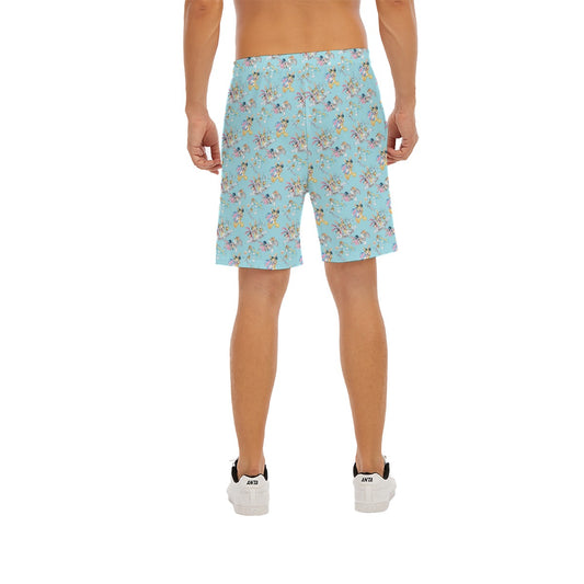 Spring Bunny Costume Crewumes - Men’s Pocket Beach Shorts