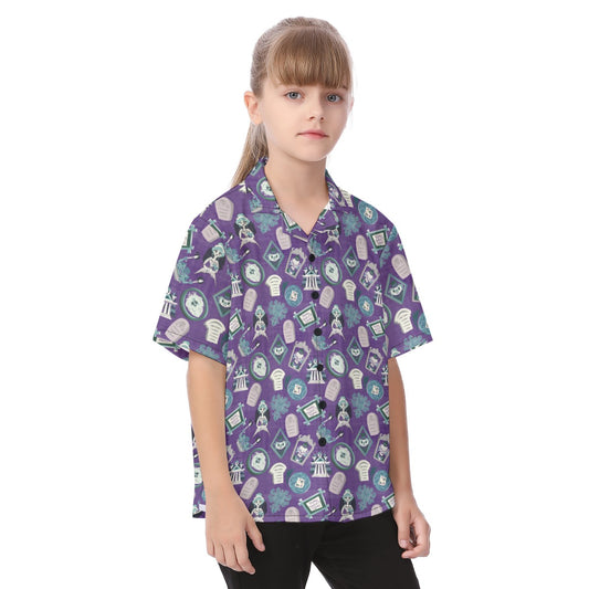 Tomb Sweet Tomb - Kid's Hawaiian Button Up Shirt