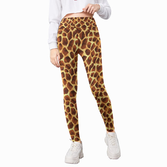 Animal Print - Giraffe - Kid's Leggings