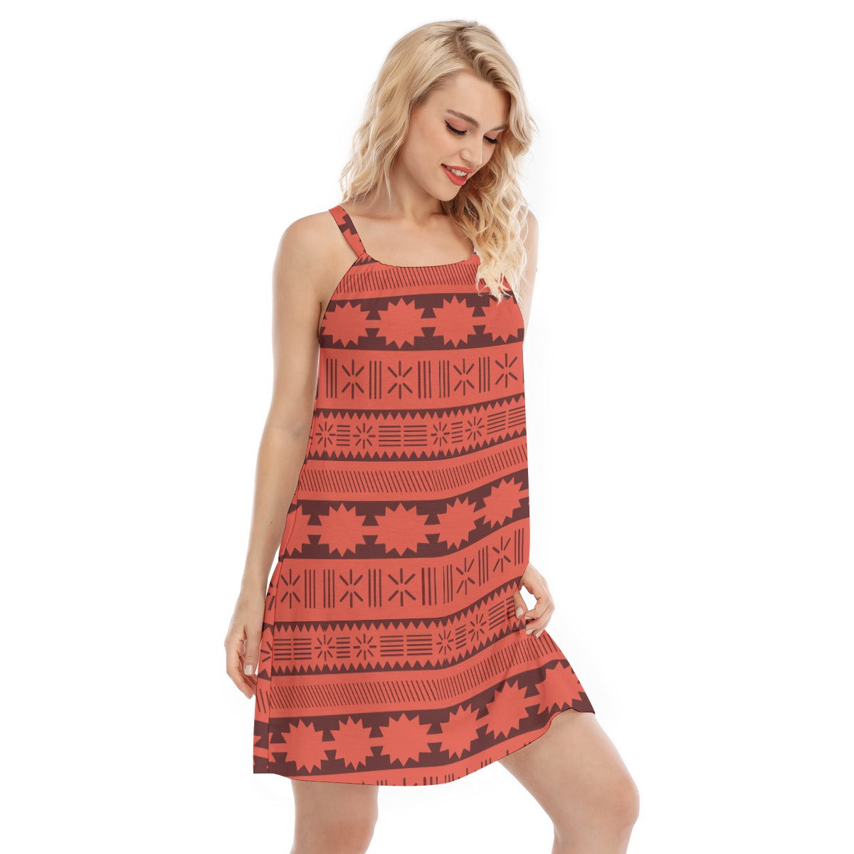 Island Tribal Patterns - Women’s Adjustable Sundress