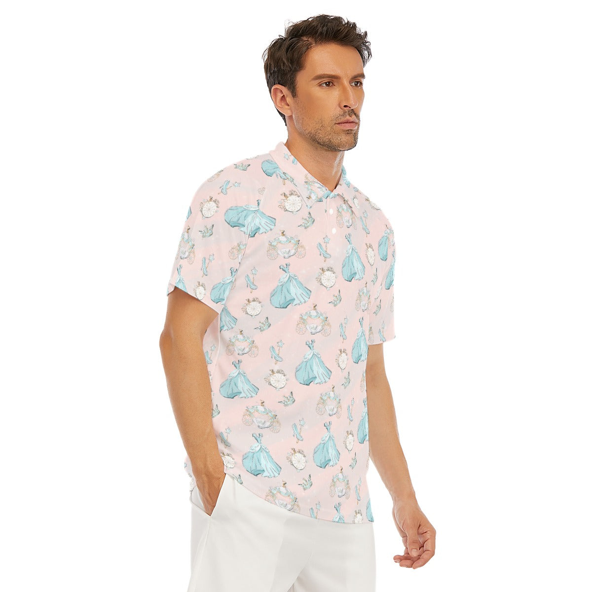 Pastel Midnight Magic - Men's Polo Shirt